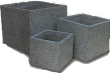 Terrazzo pots cube planter set of 3